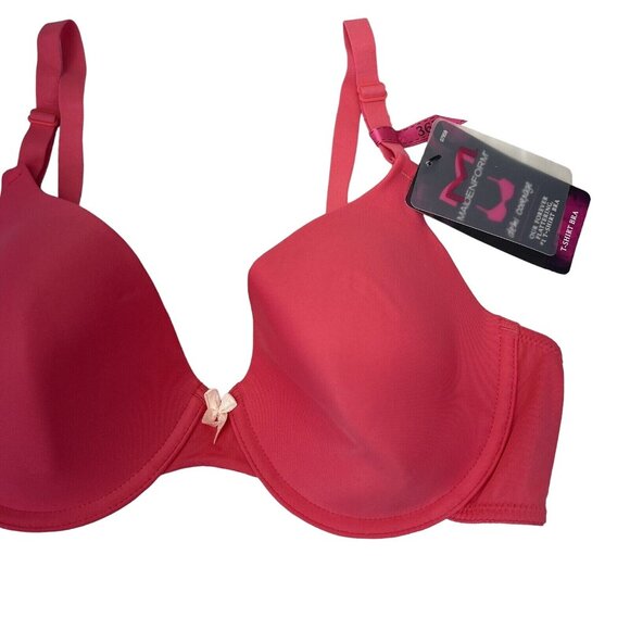 Maidenform One Fab Fit Original Tailored Demi T-Shirt Bras 07959 Women 36D NEW - Picture 7 of 12